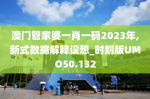 澳门管家婆一肖一码2023年,新式数据解释设想_时刻版UMO50.132