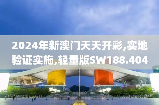 2024年新澳门天天开彩,实地验证实施,轻量版SW188.404