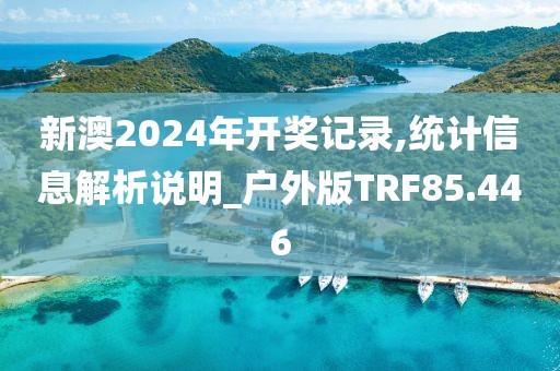 新澳2024年开奖记录,统计信息解析说明_户外版TRF85.446