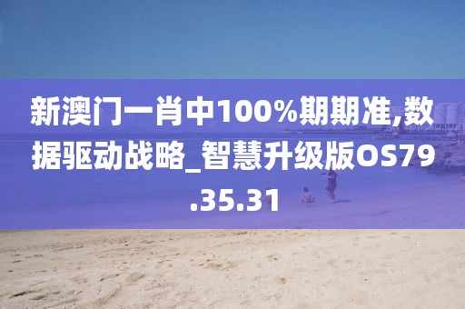 新澳门一肖中100%期期准,数据驱动战略_智慧升级版OS79.35.31