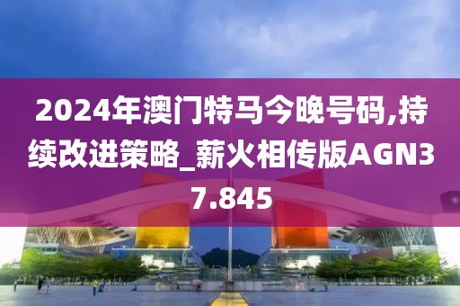 2024年澳门特马今晚号码,持续改进策略_薪火相传版AGN37.845