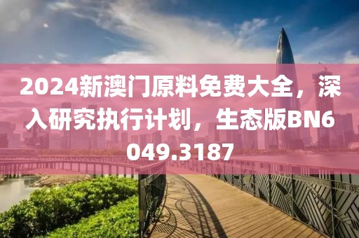 2024新澳门原料免费大全，深入研究执行计划，生态版BN6049.3187