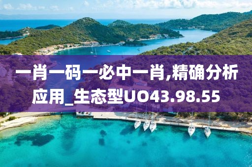 一肖一码一必中一肖,精确分析应用_生态型UO43.98.55