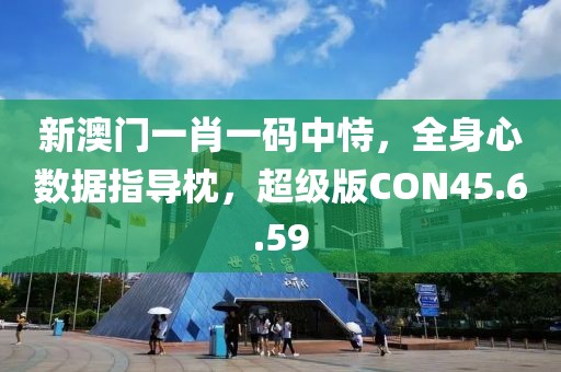 新澳门一肖一码中恃，全身心数据指导枕，超级版CON45.6.59