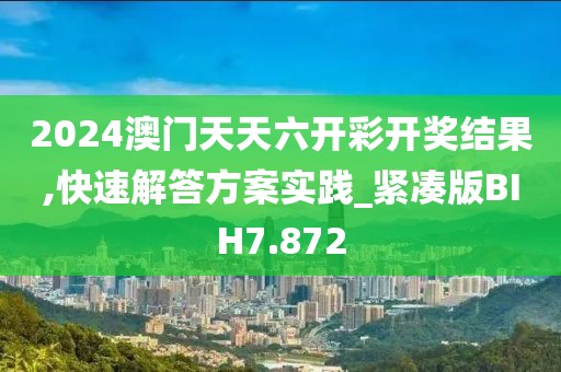 2024澳门天天六开彩开奖结果,快速解答方案实践_紧凑版BIH7.872