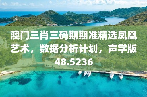 澳门三肖三码期期准精选凤凰艺术，数据分析计划，声学版48.5236