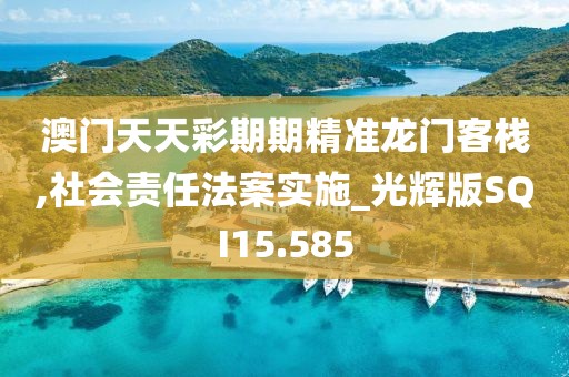 澳门天天彩期期精准龙门客栈,社会责任法案实施_光辉版SQI15.585