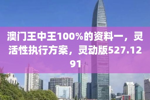 澳门王中王100%的资料一，灵活性执行方案，灵动版527.1291