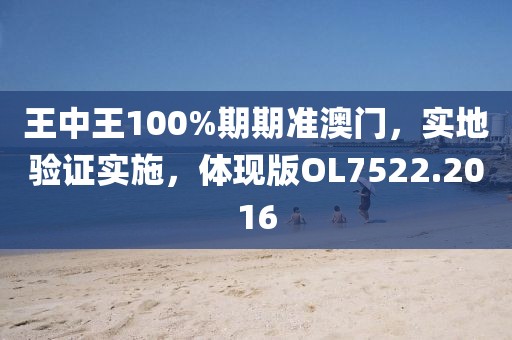 王中王100%期期准澳门，实地验证实施，体现版OL7522.2016