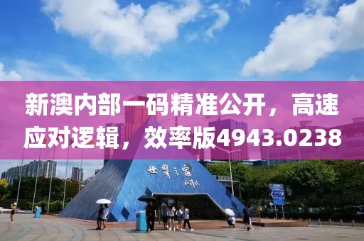 新澳内部一码精准公开，高速应对逻辑，效率版4943.0238